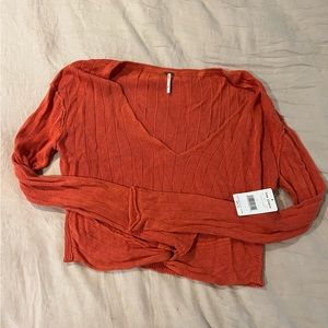 Free People Cropped Sweater